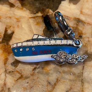 Juicy Couture whimsical Charms US Navy ship